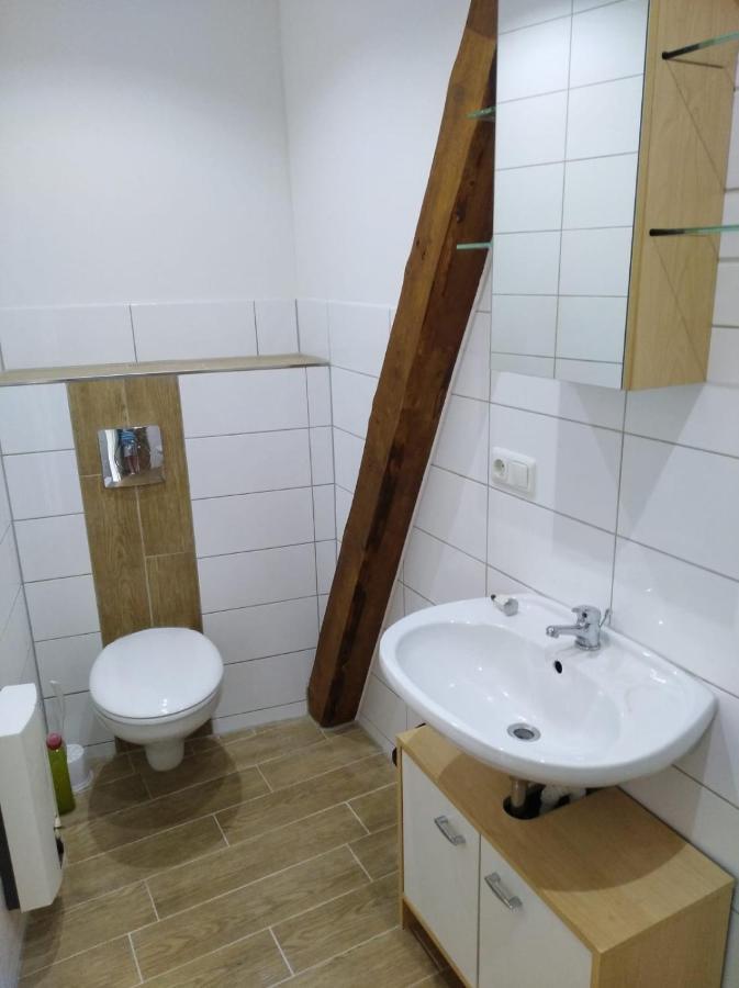 Monteurzimmer\Ferienwohnung Бад-Гандерсхайм Экстерьер фото